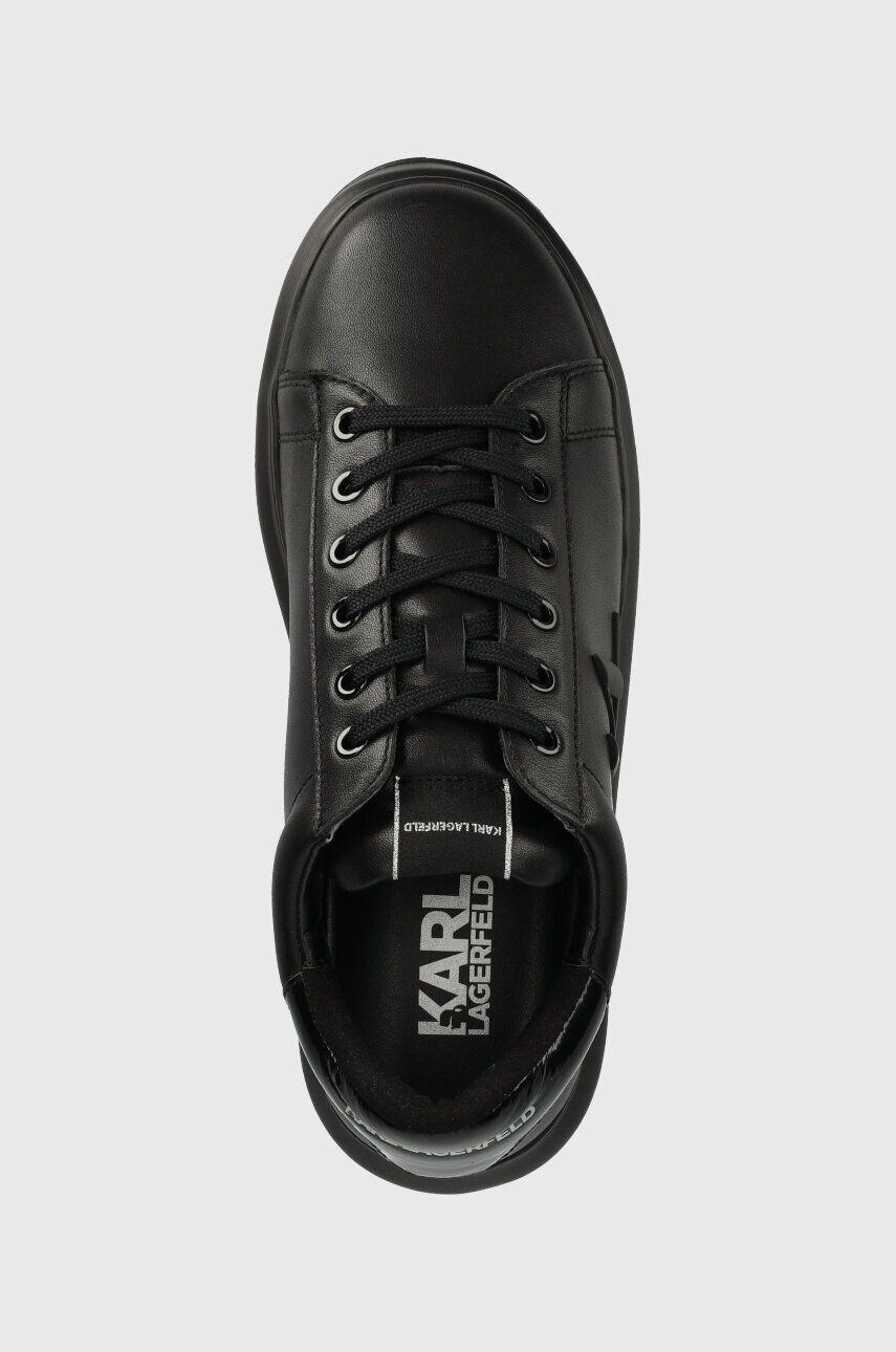 Karl Lagerfeld sneakers din piele KAPRI MENS culoarea negru KL52515A - Pled.ro