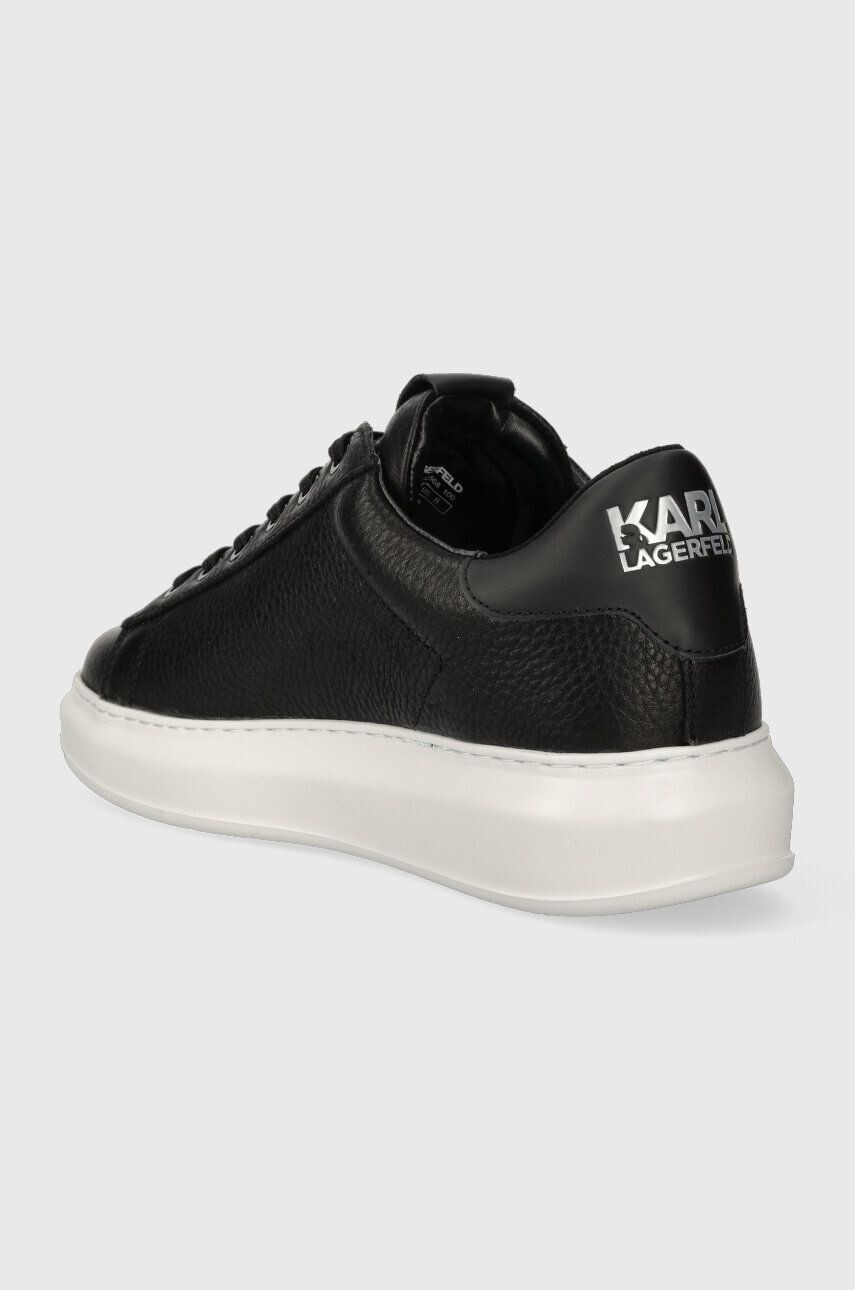 Karl Lagerfeld sneakers din piele KAPRI MENS KC culoarea negru KL52568 - Pled.ro