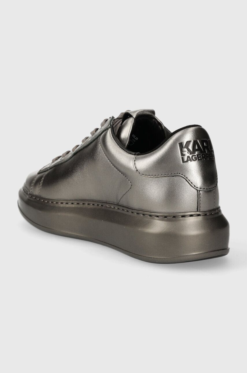 Karl Lagerfeld sneakers din piele KAPRI MENS KC culoarea argintiu KL52538M - Pled.ro