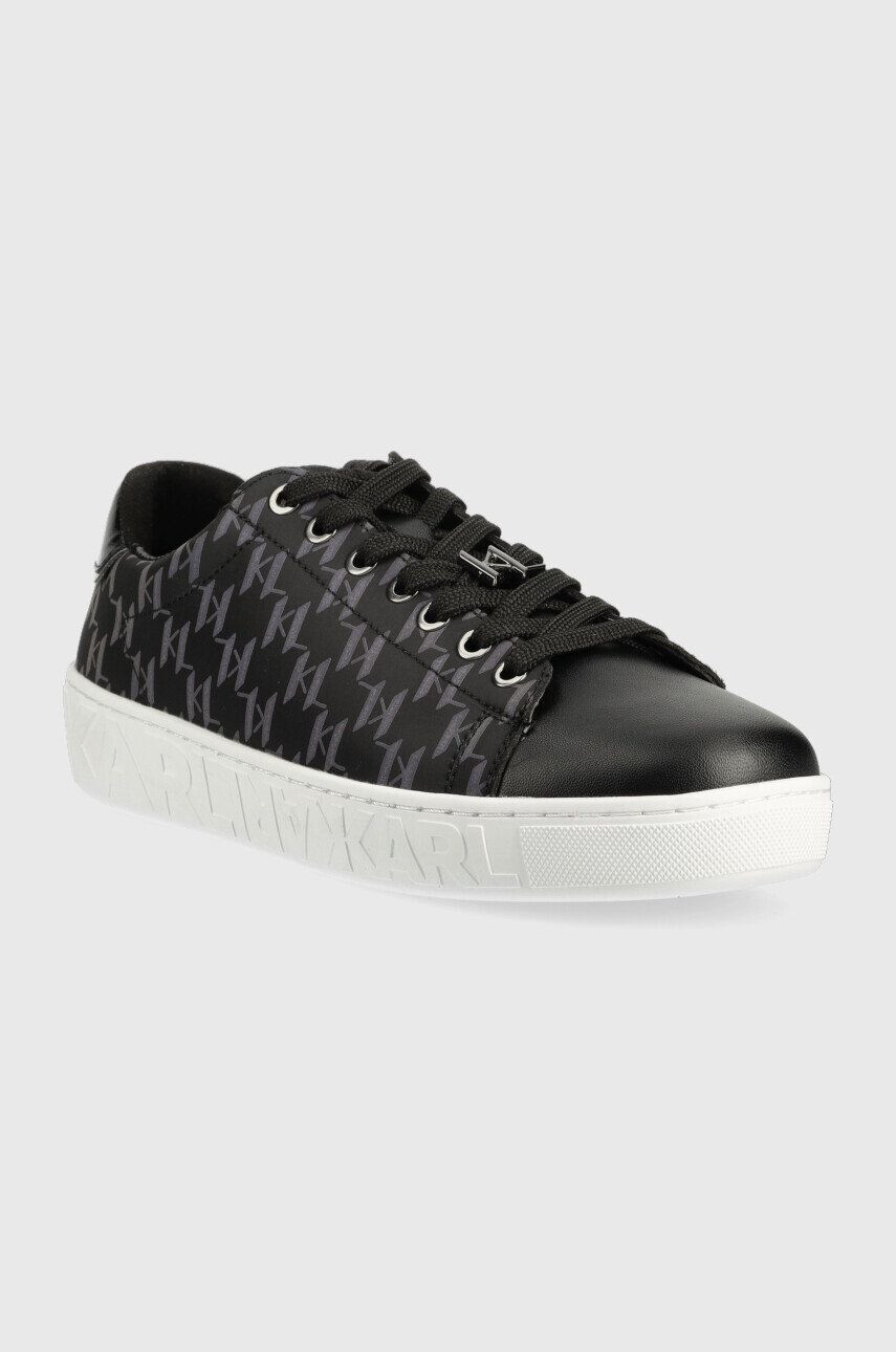 Karl Lagerfeld sneakers din piele KL51013A KUPSOLE III culoarea negru - Pled.ro