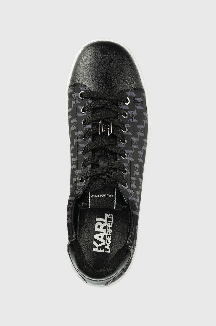 Karl Lagerfeld sneakers din piele KL51013A KUPSOLE III culoarea negru - Pled.ro