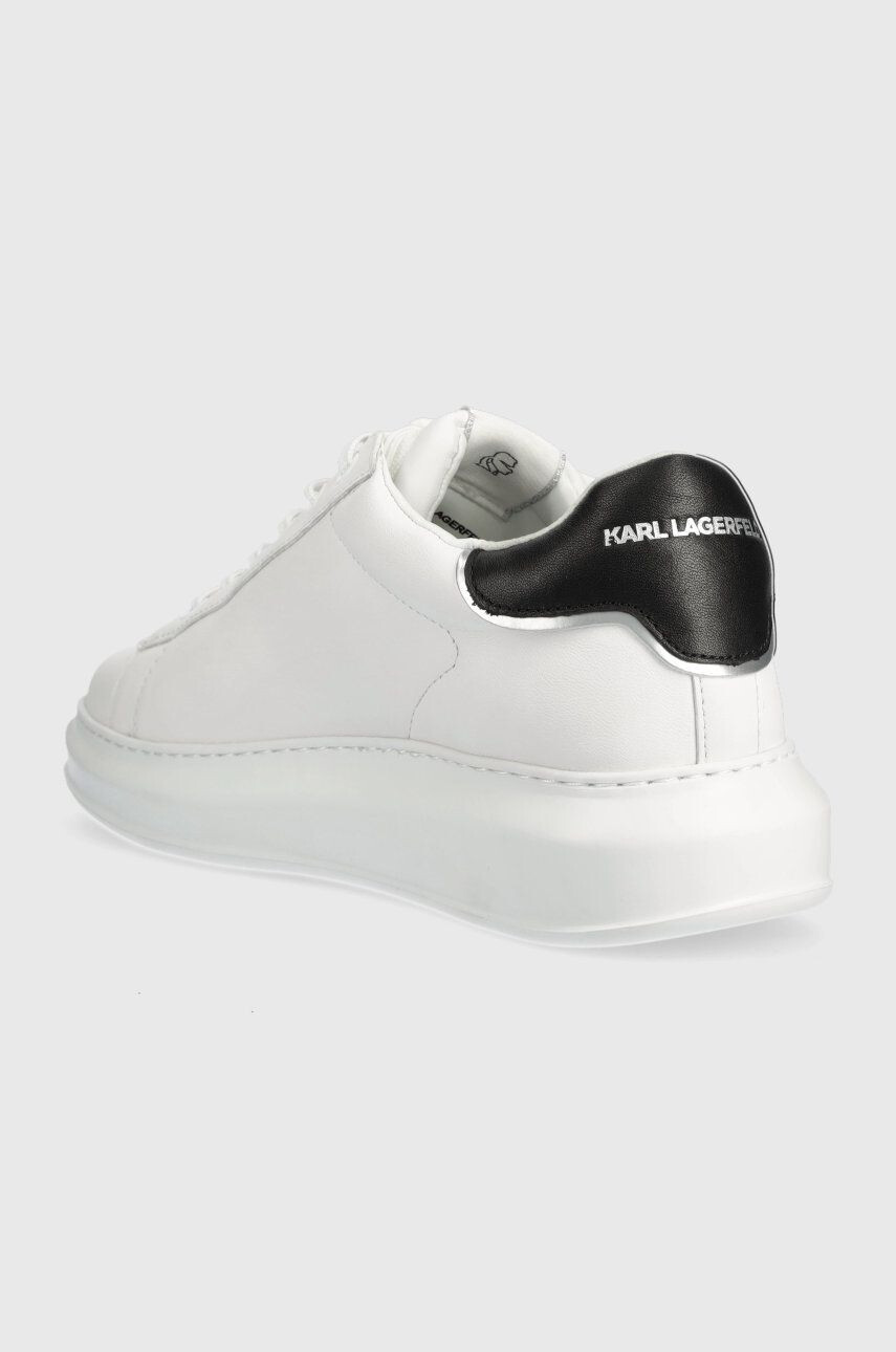 Karl Lagerfeld sneakers din piele KAPRI MENS culoarea alb KL52511 - Pled.ro