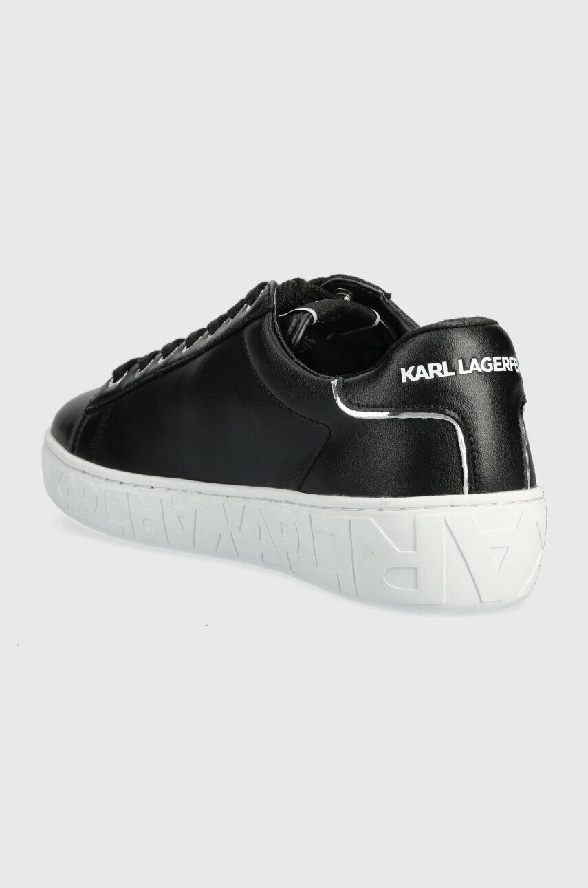 Karl Lagerfeld sneakers din piele KUPSOLE III KC culoarea negru KL61018A - Pled.ro