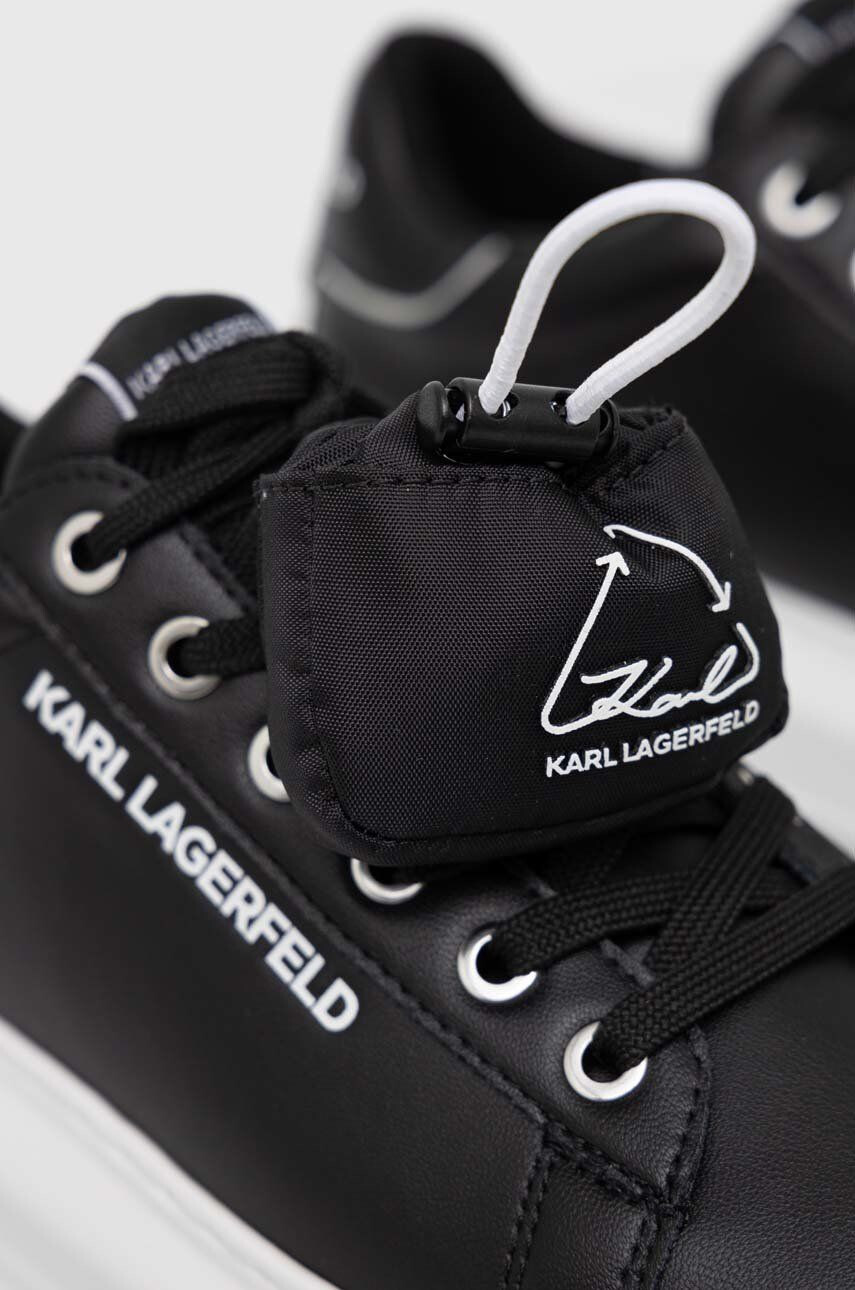 Karl Lagerfeld sneakers din piele KAPRI culoarea negru KL62526A - Pled.ro