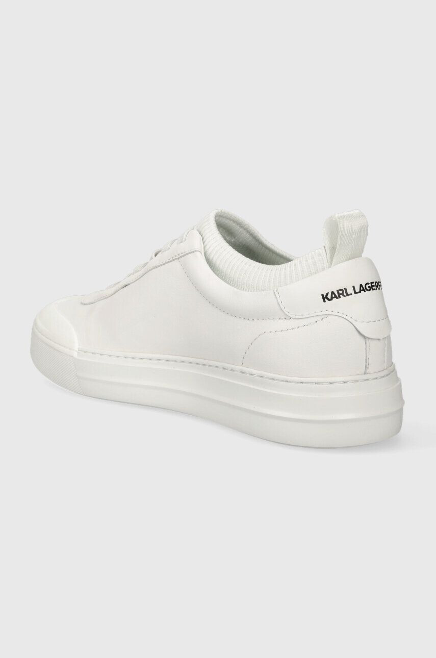 Karl Lagerfeld sneakers din piele T/KAP KC culoarea alb KL51423 - Pled.ro