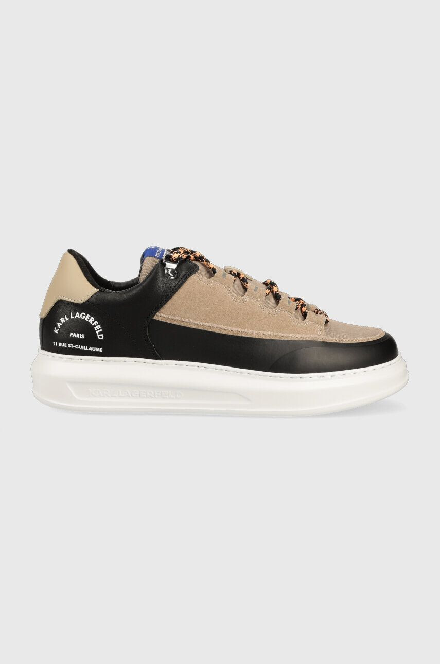 Karl Lagerfeld sneakers KAPRI MENS culoarea bej KL52580 - Pled.ro