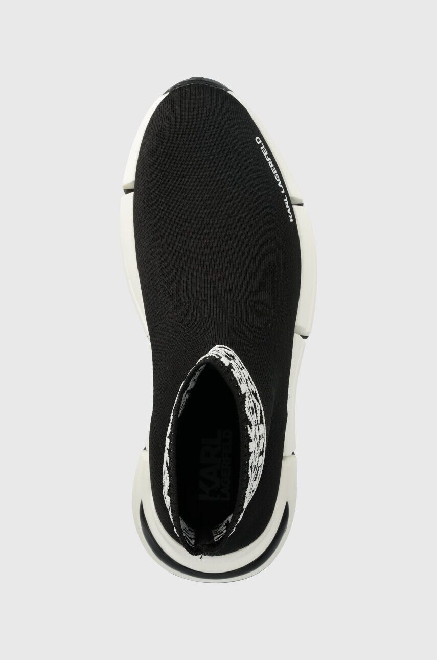 Karl Lagerfeld sneakers QUADRA culoarea negru KL63256 - Pled.ro