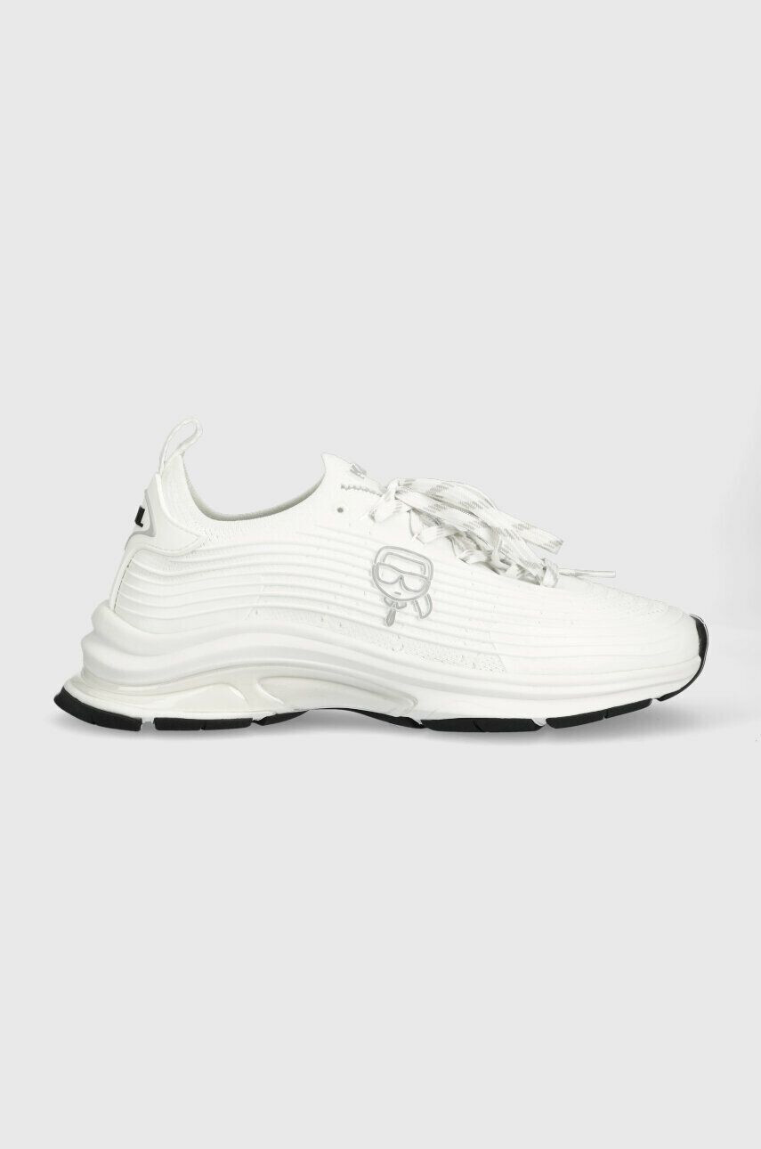 Karl Lagerfeld sneakers LUX FINESSE culoarea alb KL53160 - Pled.ro