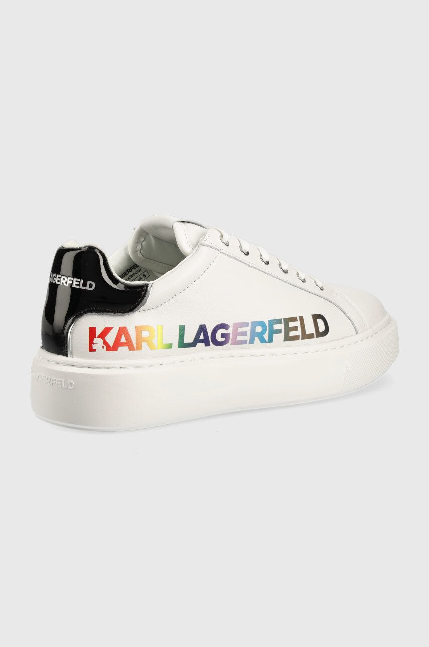 Karl Lagerfeld sneakers MAXI KUP culoarea alb KL62226 - Pled.ro