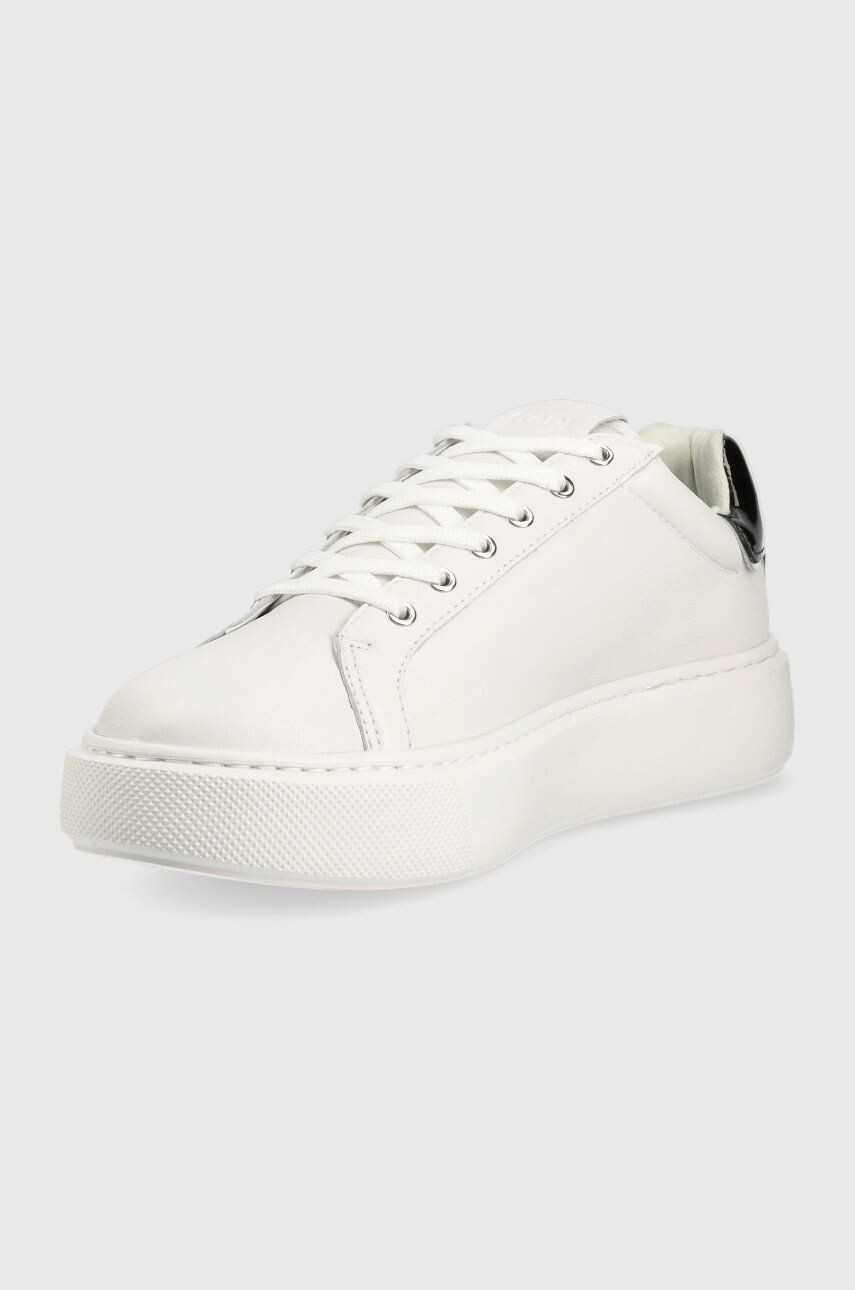 Karl Lagerfeld sneakers MAXI KUP culoarea alb KL62226 - Pled.ro