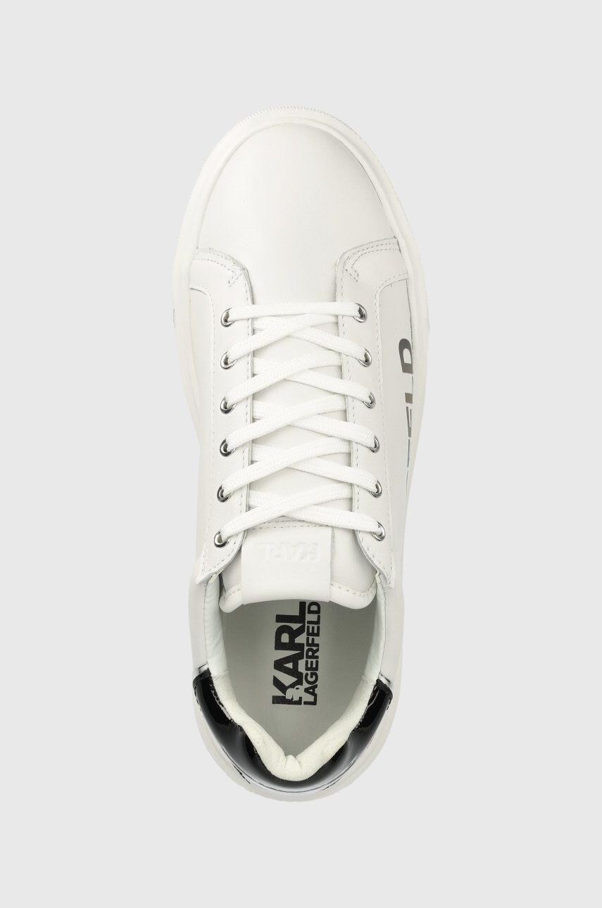 Karl Lagerfeld sneakers MAXI KUP culoarea alb KL62226 - Pled.ro