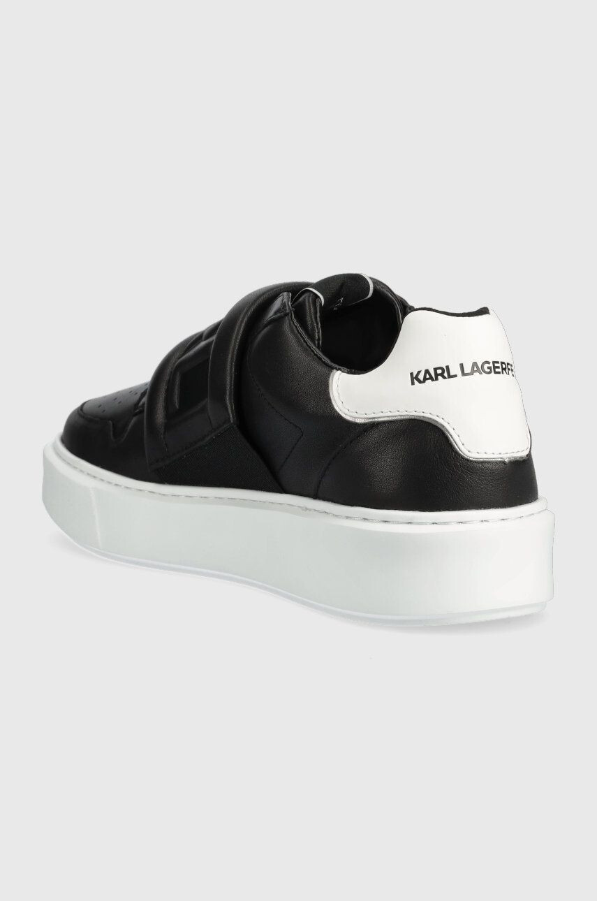 Karl Lagerfeld sneakers Maxi Kup culoarea negru - Pled.ro