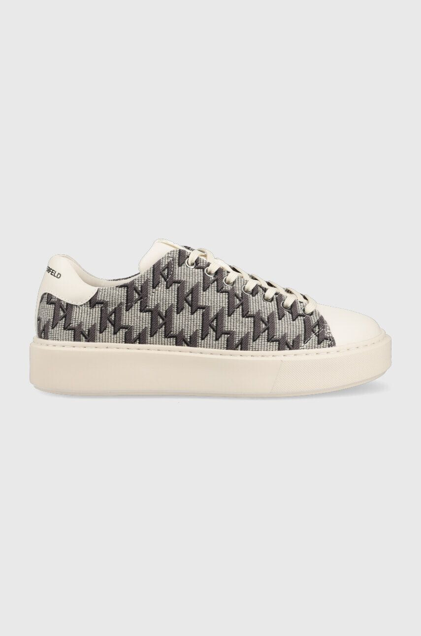 Karl Lagerfeld sneakers MAXI KUP culoarea gri KL52273 - Pled.ro