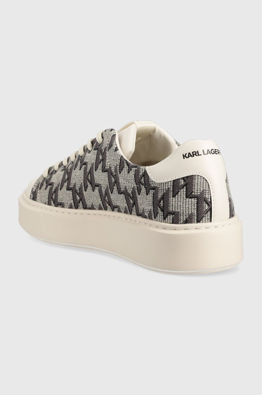 Karl Lagerfeld sneakers MAXI KUP culoarea gri KL52273 - Pled.ro