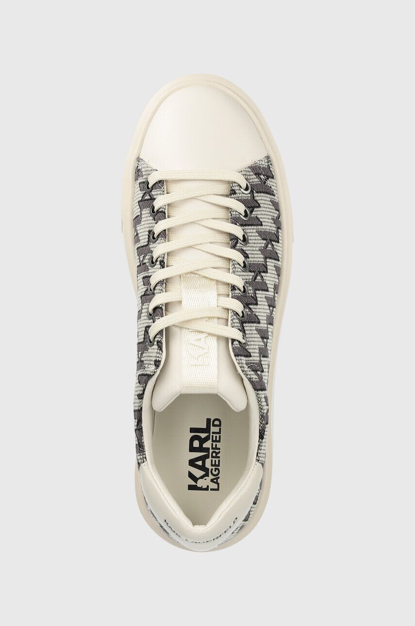 Karl Lagerfeld sneakers MAXI KUP culoarea gri KL52273 - Pled.ro