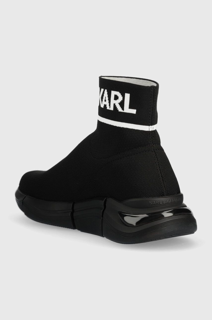 Karl Lagerfeld sneakers Quadro culoarea negru - Pled.ro