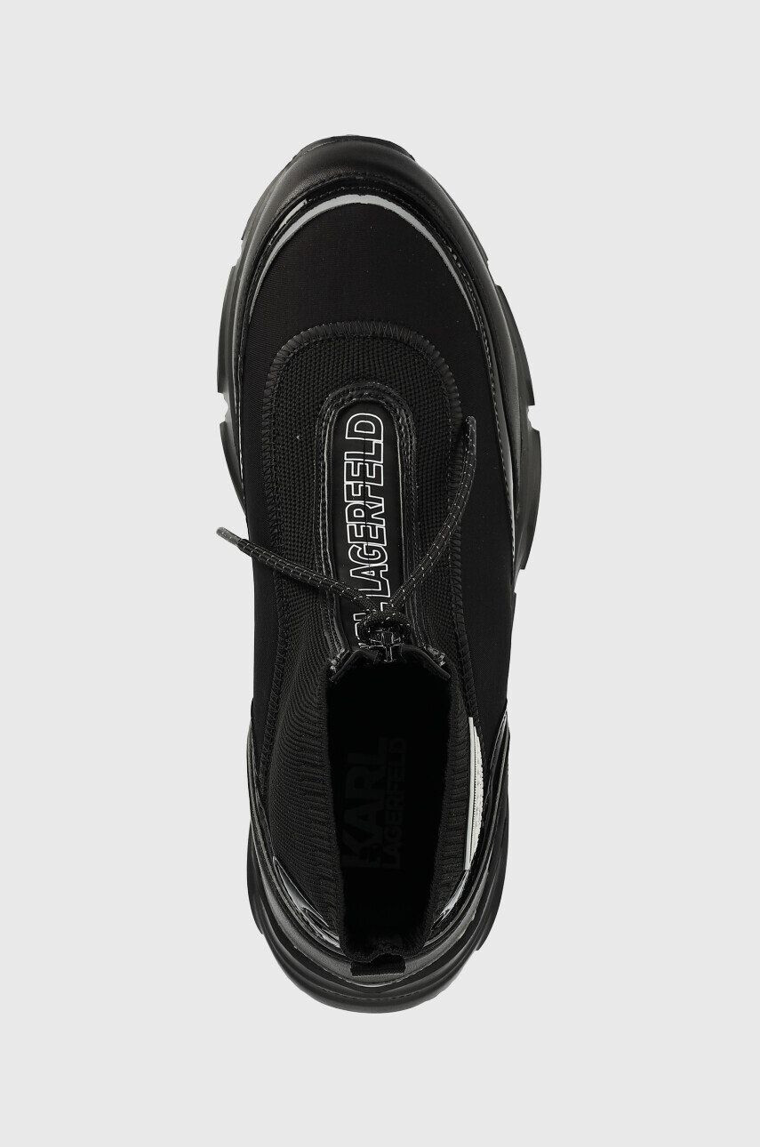 Karl Lagerfeld sneakers Verger culoarea negru - Pled.ro