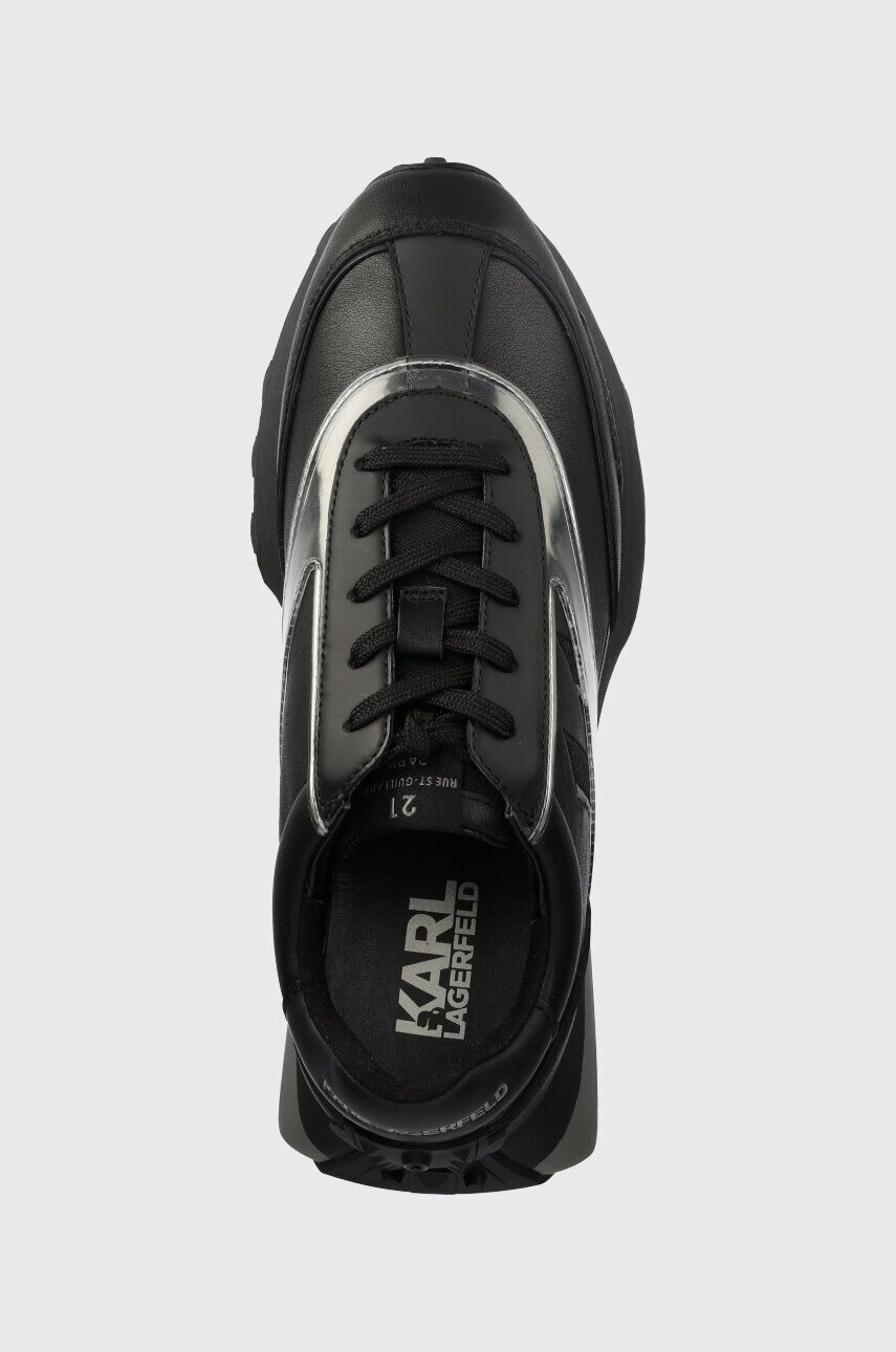 Karl Lagerfeld sneakers ZONE KL culoarea negru KL53917A - Pled.ro