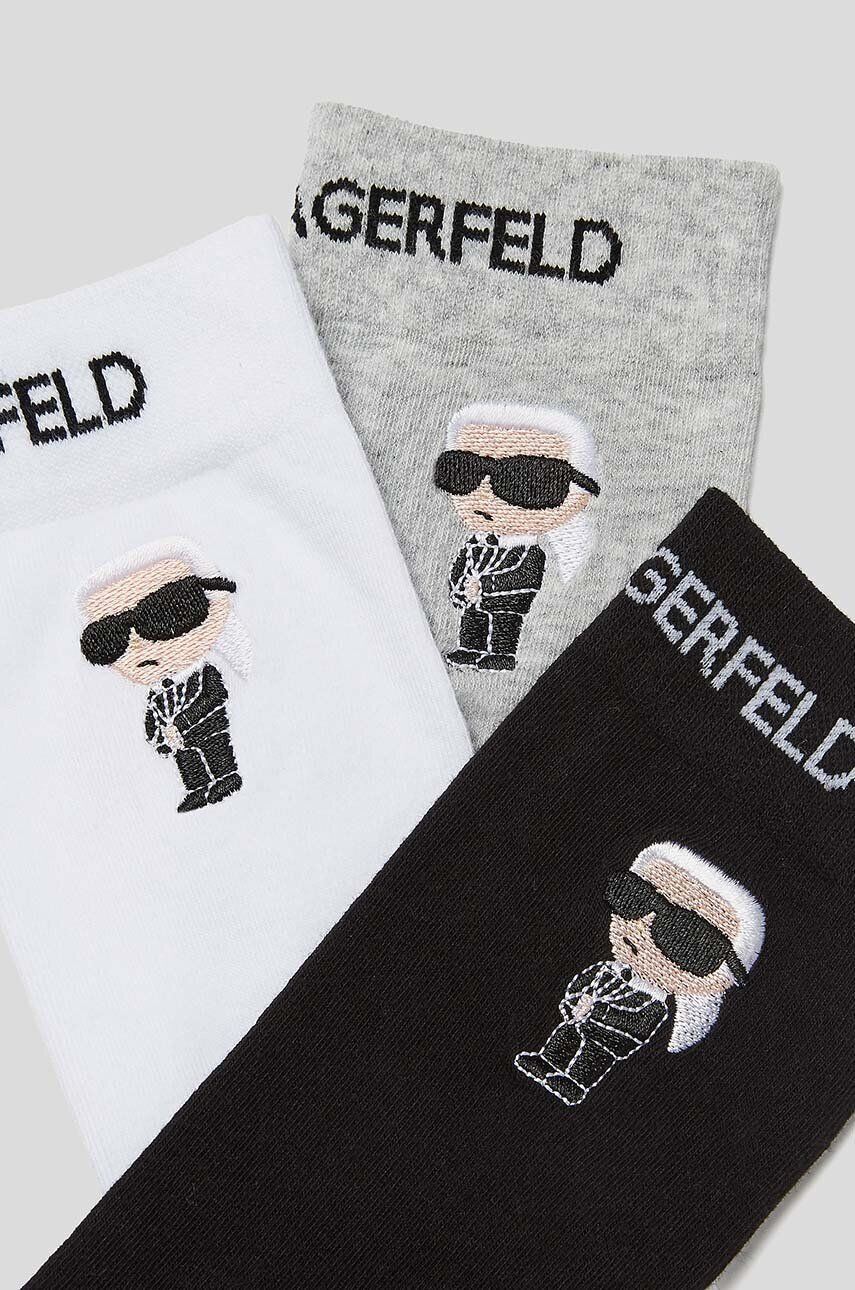 Karl Lagerfeld sosete 3-pack femei - Pled.ro