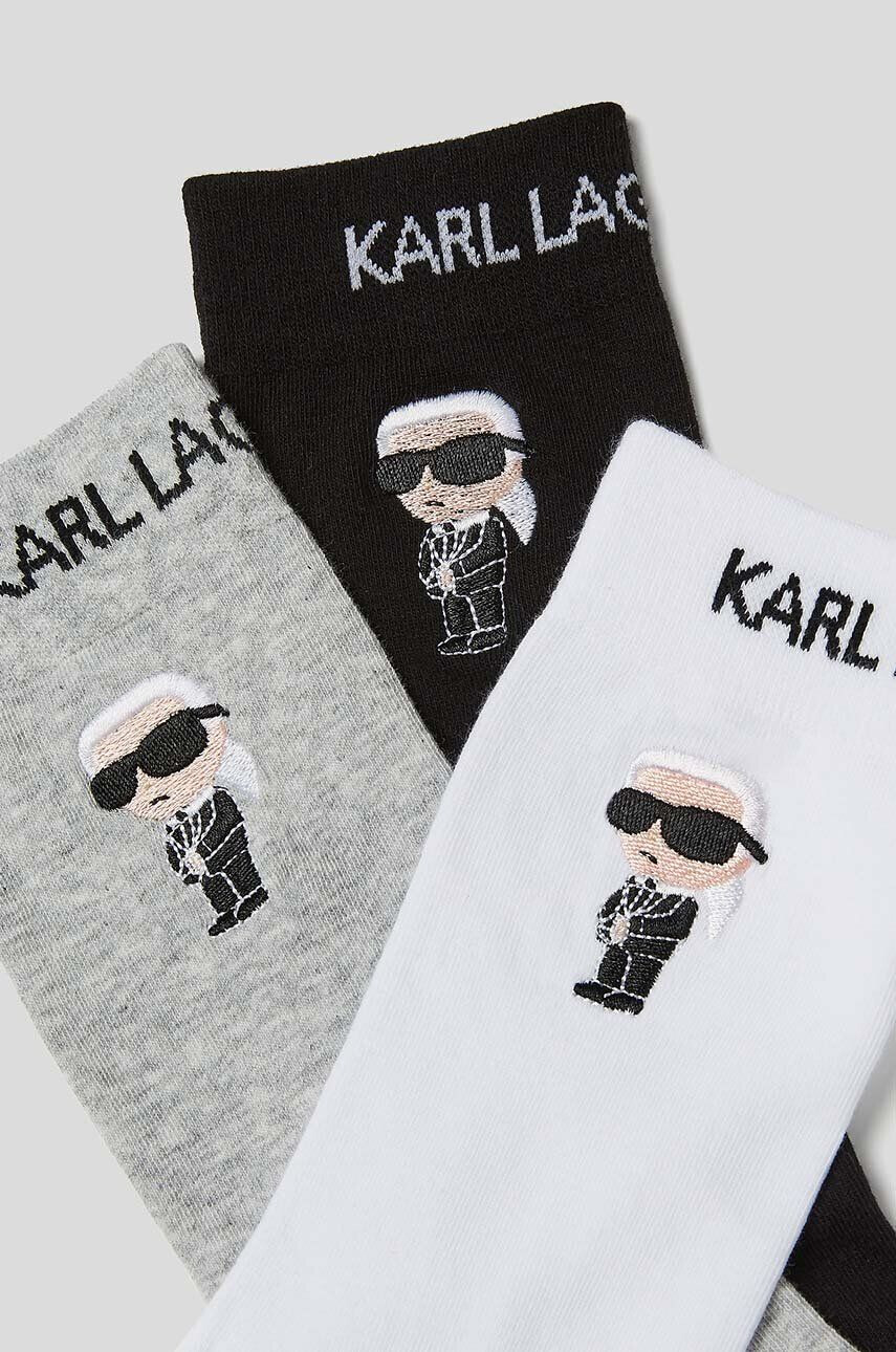 Karl Lagerfeld sosete 3-pack femei - Pled.ro