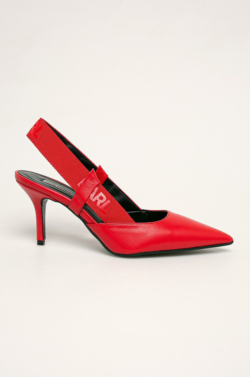 Karl Lagerfeld Stilettos de piele - Pled.ro