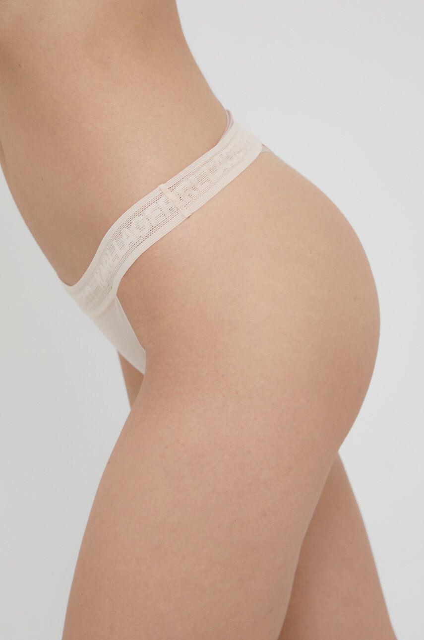 Karl Lagerfeld tanga culoarea bej - Pled.ro