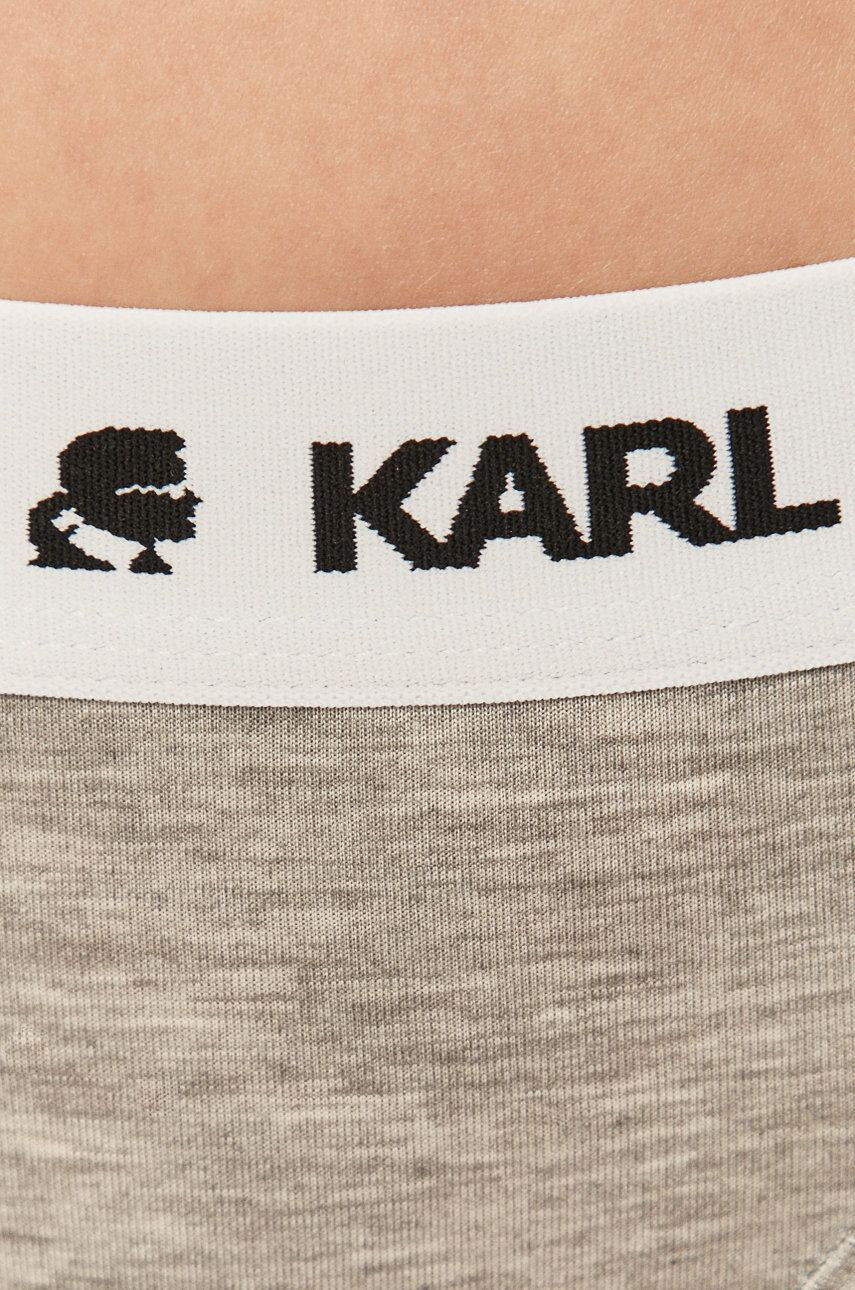 Karl Lagerfeld tanga culoarea negru - Pled.ro