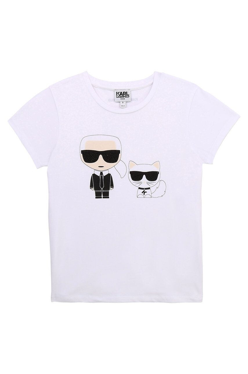 Karl Lagerfeld Tricou copii - Pled.ro