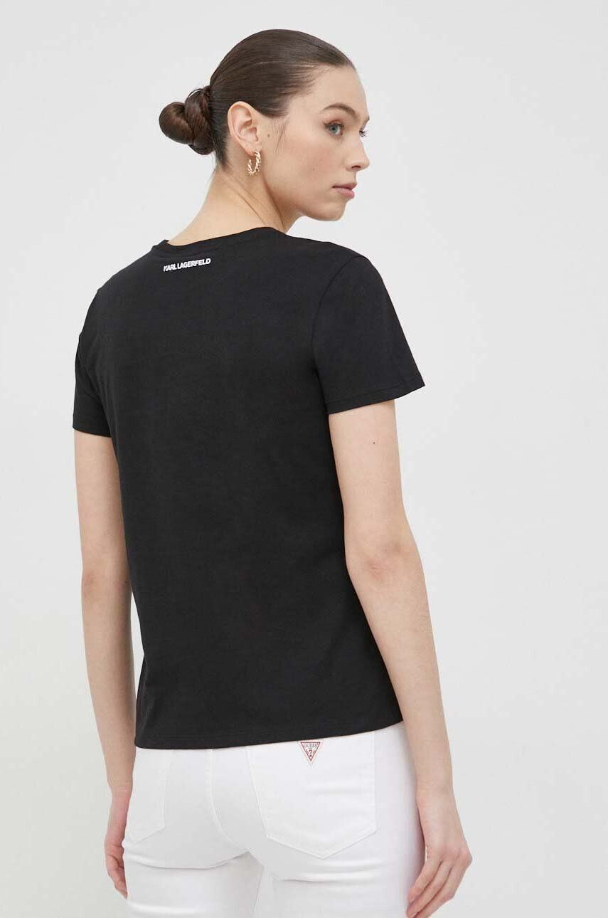 Karl Lagerfeld tricou din bumbac - Pled.ro