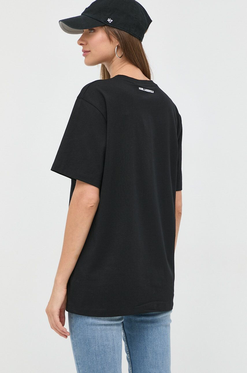 Karl Lagerfeld tricou din bumbac X Cara Delevingne - Pled.ro