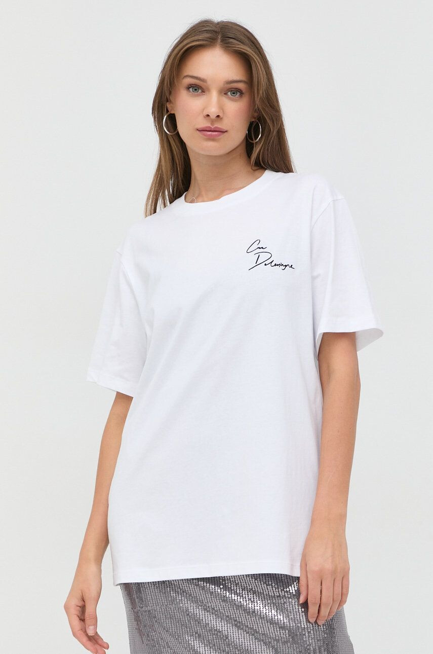 Karl Lagerfeld tricou din bumbac X Cara Delevingne - Pled.ro