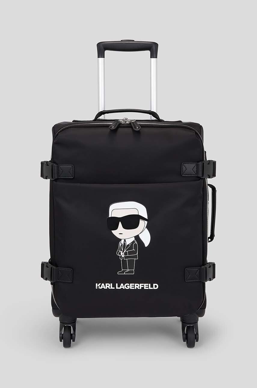 Karl Lagerfeld valiza culoarea negru - Pled.ro