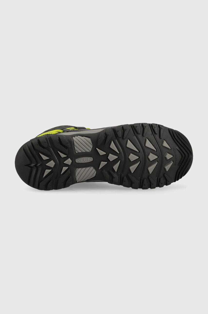 Keen pantofi copii Targhee Mid WP culoarea negru - Pled.ro