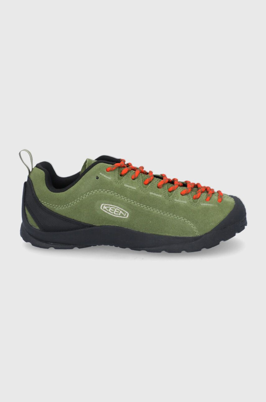 Keen pantofi Jasper femei culoarea bej - Pled.ro