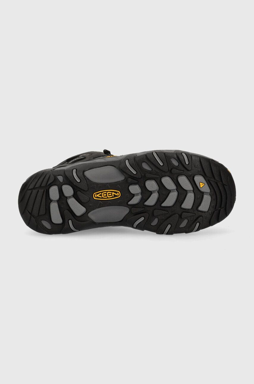 Keen pantofi Koven Mid WP barbati culoarea negru - Pled.ro