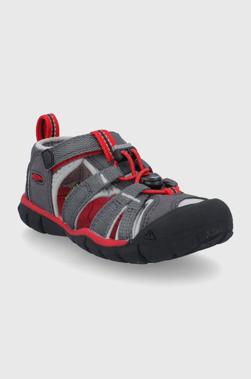 Keen sandale copii culoarea gri - Pled.ro