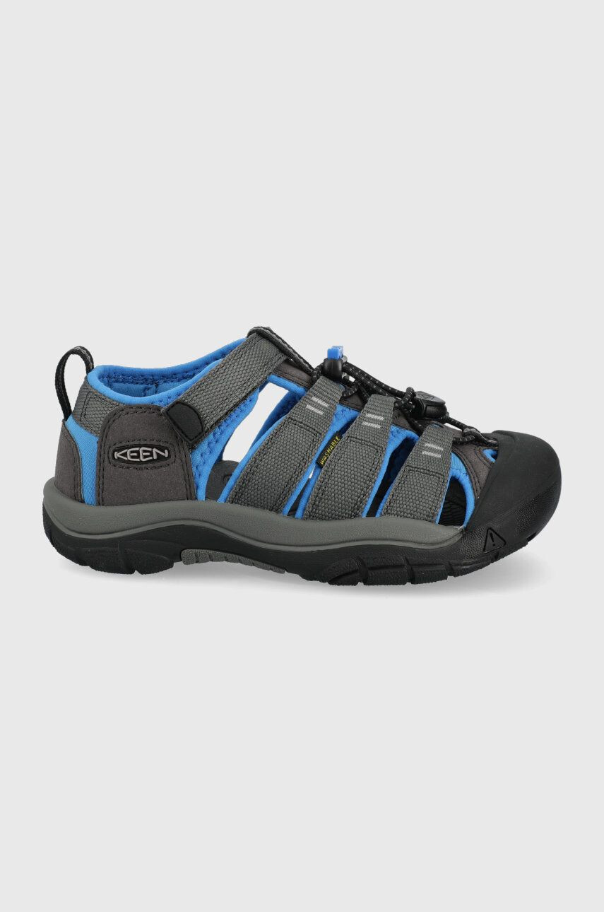 Keen sandale copii Newport H2 culoarea gri - Pled.ro