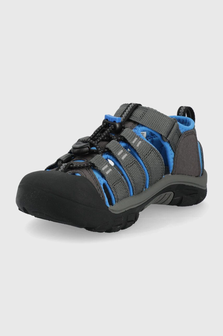 Keen sandale copii Newport H2 culoarea gri - Pled.ro