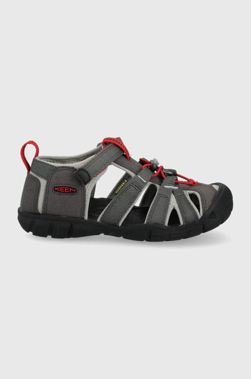 Keen sandale copii Seacamp Ii Cnx culoarea gri - Pled.ro