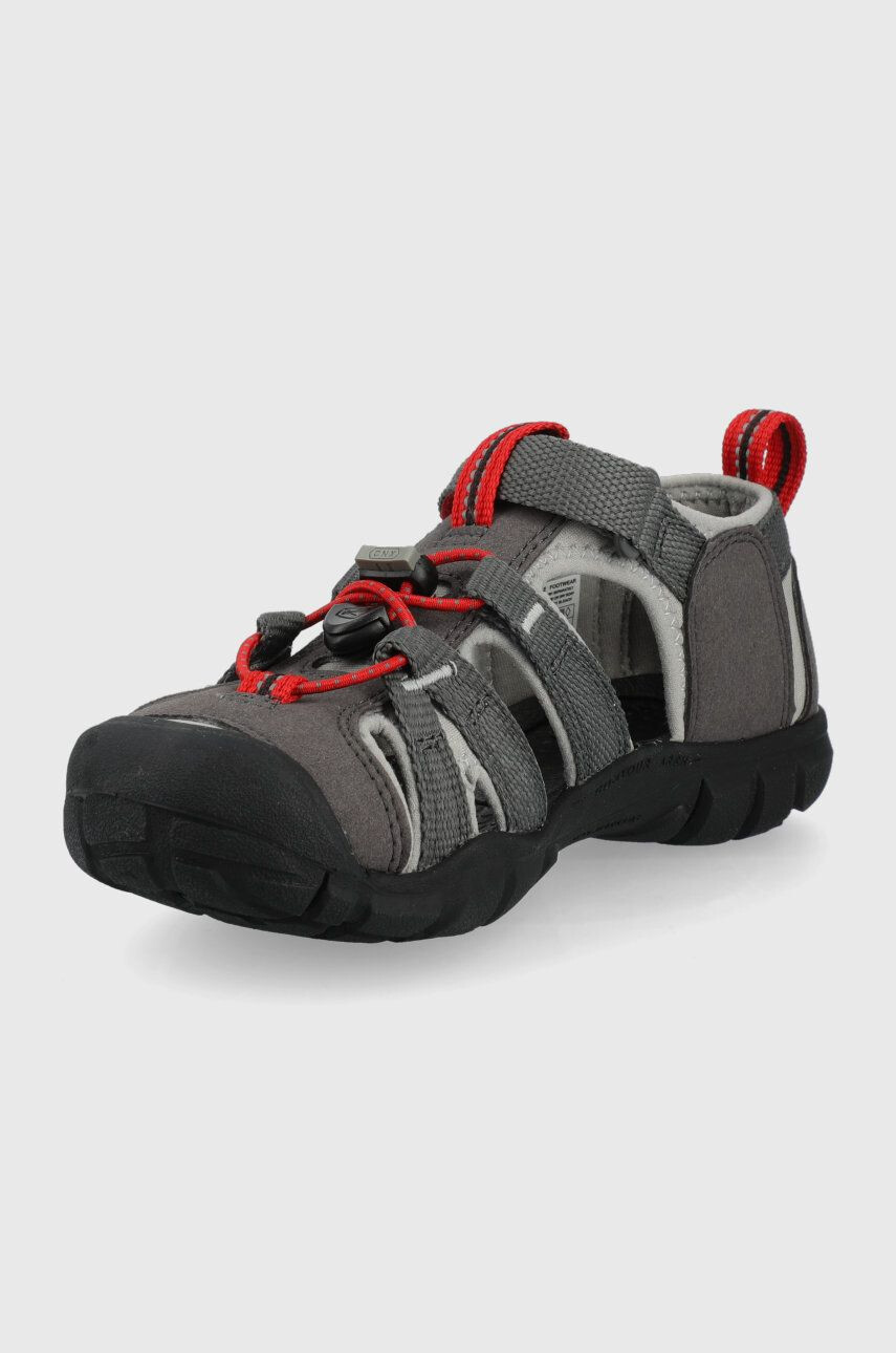 Keen sandale copii Seacamp Ii Cnx culoarea gri - Pled.ro