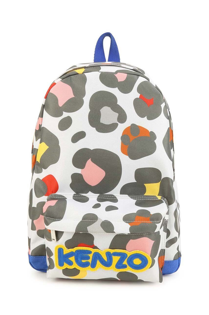 Kenzo kids ghiozdan copii culoarea bej mare modelator - Pled.ro