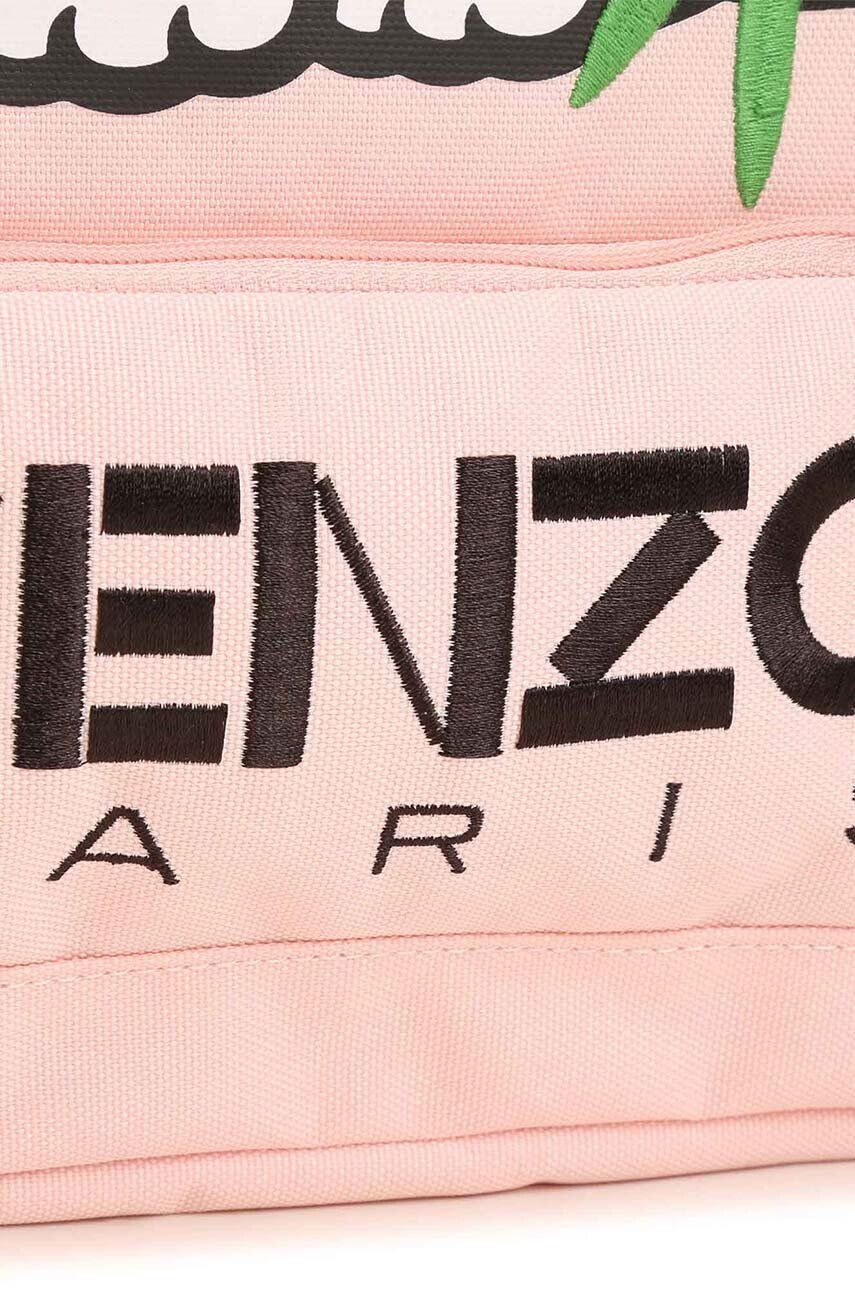 Kenzo kids ghiozdan copii culoarea roz mare cu imprimeu - Pled.ro