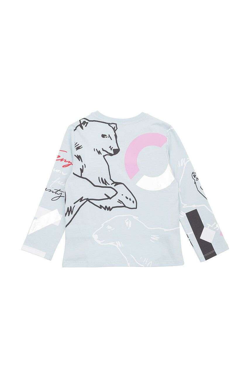 Kenzo kids longsleeve din bumbac pentru copii - Pled.ro