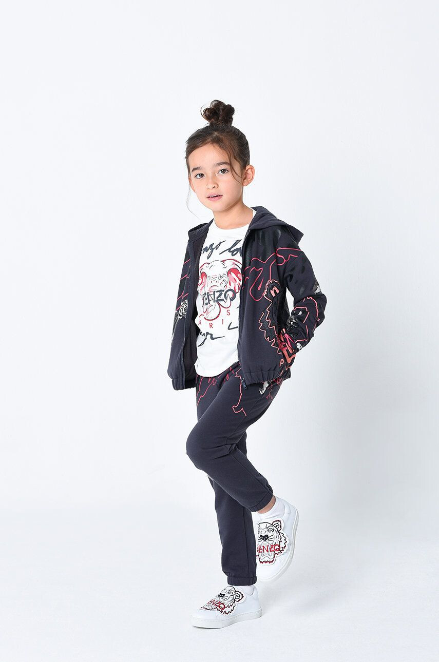 Kenzo kids Longsleeve din bumbac pentru copii - Pled.ro