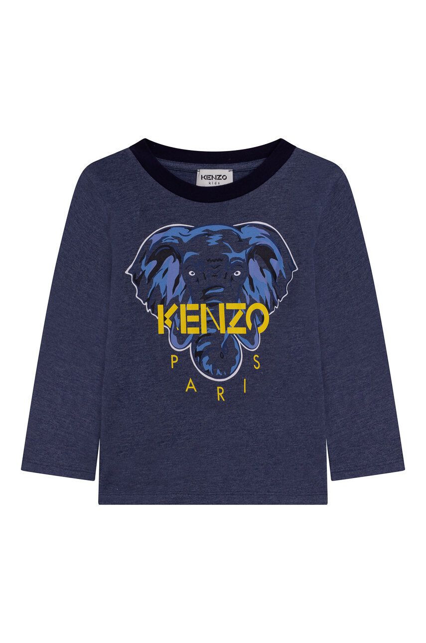 Kenzo kids Longsleeve din bumbac pentru copii - Pled.ro