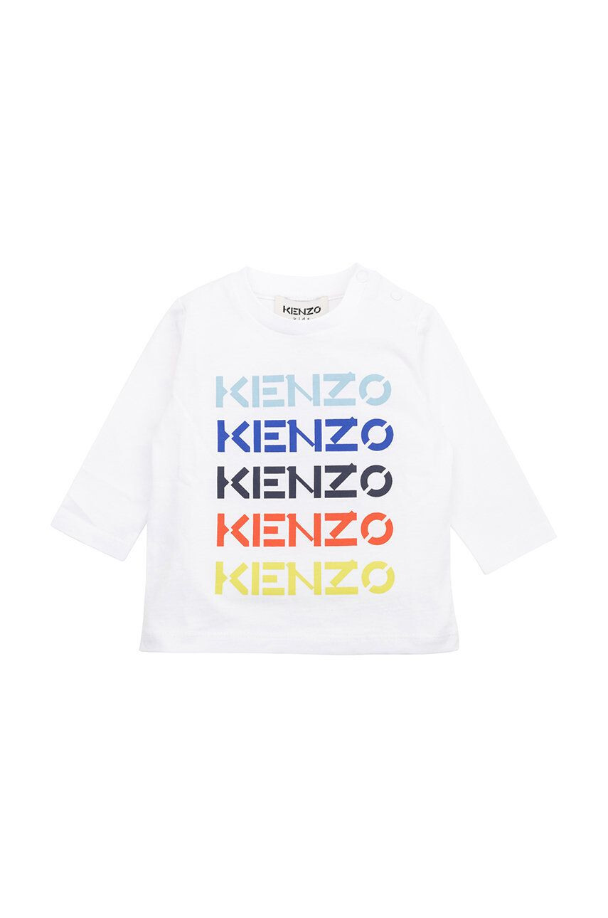 Kenzo kids longsleeve din bumbac pentru copii - Pled.ro