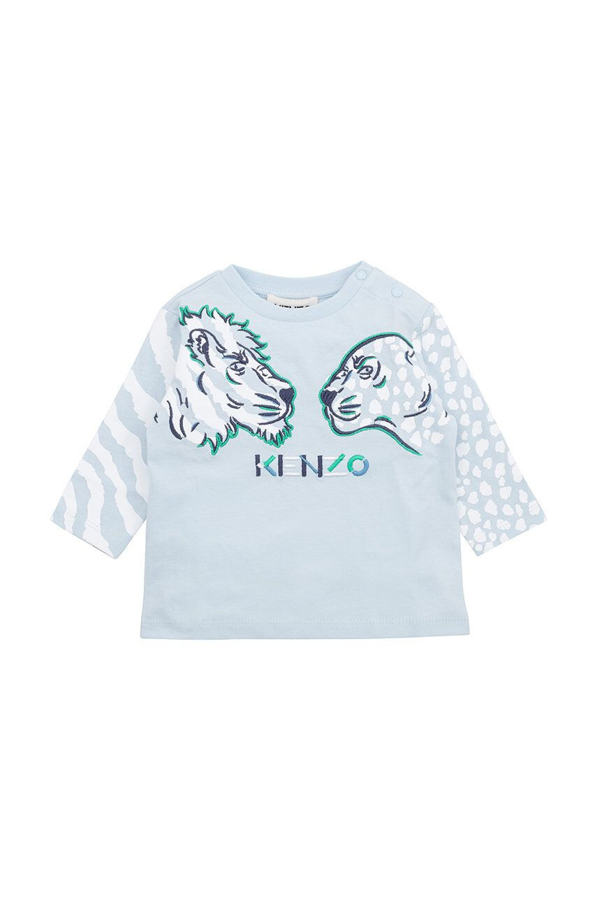 Kenzo kids longsleeve din bumbac pentru copii - Pled.ro