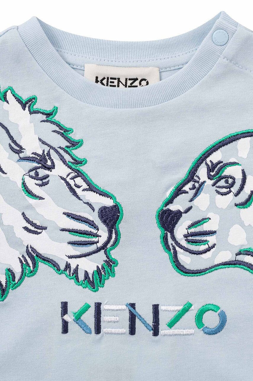 Kenzo kids longsleeve din bumbac pentru copii - Pled.ro