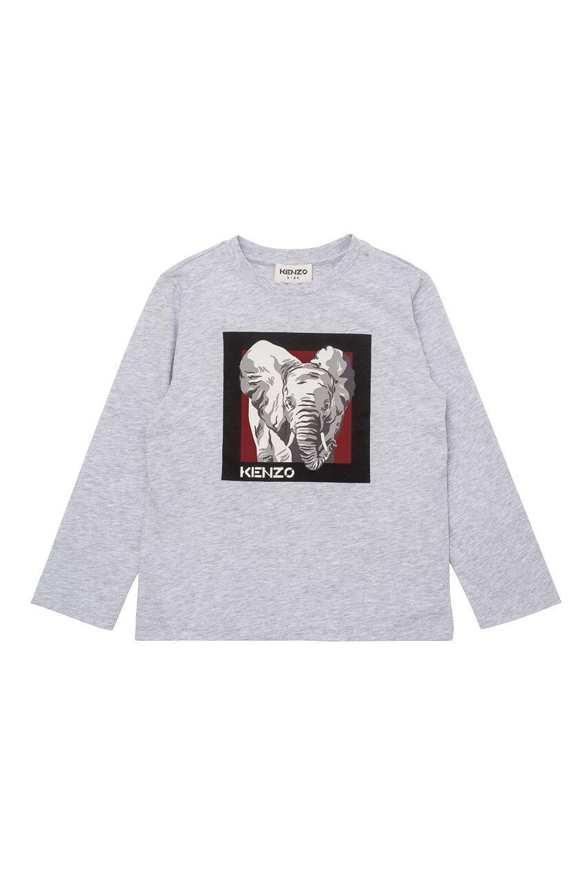 Kenzo kids Longsleeve din bumbac pentru copii - Pled.ro