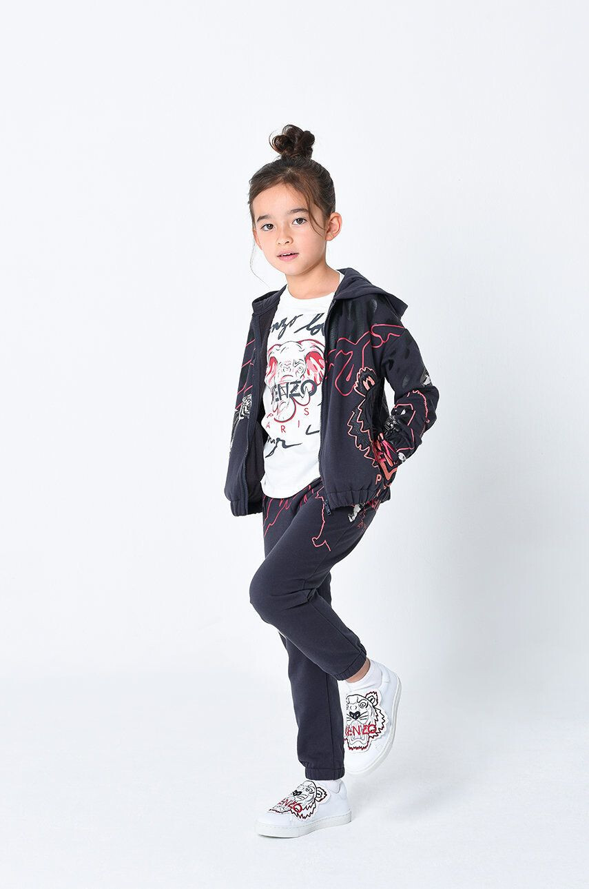 Kenzo kids Longsleeve din bumbac pentru copii - Pled.ro